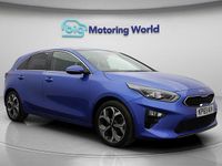 Used Kia Ceed 138 HP (101 kW) 2019 Blue Hatchback