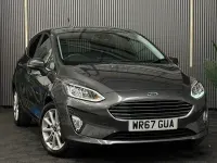 Used Ford Fiesta Titanium 101 HP (74 kW) 2017 Grey Hatchback