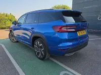 Used Skoda Kodiaq SportLine 150 HP (110 kW) 2026 Race blue metallic SUV