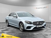 Used Mercedes E220 AMG line 2017 Silver Sedan