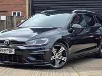 Used VW Golf VII R 300 HP (220 kW) 2019 Black Estate