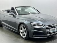 Begagnad Audi A5 Cabriolet S-Line 190 HK (139 kW) 2018 Grå Cab