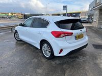 Used Ford Focus Titanium 125 HP (91 kW) 2018 Frozen white Hatchback
