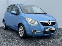 Used Vauxhall Agila 94 HP (69 kW) 2014 Blue MPV