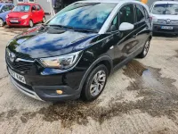 Used Vauxhall Crossland X S 99 HP (72 kW) 2018 Black SUV