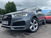 Used Audi Q3 S-Line 150 HP (110 kW) 2018 Grey SUV
