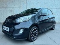 Used Kia Picanto 84 HP (61 kW) 2014 Black Hatchback