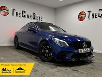Used Mercedes C300 AMG Line Premium Plus 2020 Blue Coupe