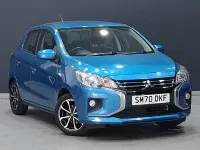 Used Mitsubishi Mirage 80 HP (58 kW) 2020 Blue Hatchback