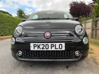 Used Fiat 500 Lounge 69 HP (50 kW) 2020 Black Hatchback