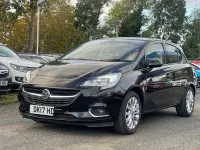 Used Vauxhall Corsa 89 HP (65 kW) 2017 Black Hatchback