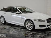 Used Jaguar XF Sportbrake Portfolio 275 HP (202 kW) 2014 White Estate
