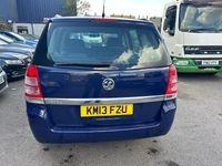 Used Vauxhall Zafira 115 HP (84 kW) 2013 Blue MPV