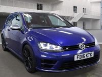 Used VW Golf VII R 2015 Blue Hatchback