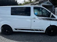Used Ford Transit Custom 100 HP (73 kW) 2014 White Van
