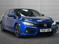 Used Honda Civic Sport 182 HP (133 kW) 2017 Blue Hatchback