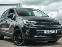 Used Vauxhall Crossland GS Line 108 HP (79 kW) 2022 Black SUV
