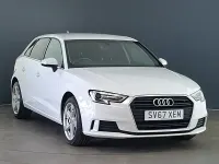 Used Audi A3 Sport 115 HP (84 kW) 2017 White Hatchback