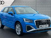 Used Audi Q2 S-Line 150 HP (110 kW) 2023 Blue SUV