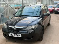 Used Mazda 2 80 HP (58 kW) 2007 Black Hatchback