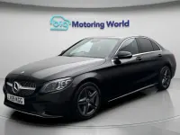 Used Mercedes C200 AMG line 198 HP (145 kW) 2019 Black Sedan