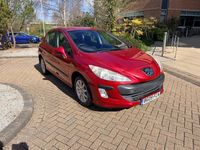 Used Peugeot 308 95 HP (69 kW) 2009 Red Hatchback
