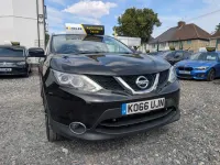 Used Nissan Qashqai Tekna 2017 Black SUV