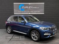 Used BMW X3 xLine 190 HP (139 kW) 2018 Blue SUV