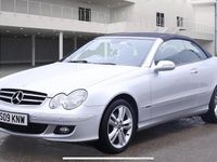 Used Mercedes CLK200 Avantgarde 184 HP (135 kW) 2009 Silver Cabriolet