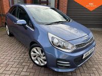 Used Kia Rio 90 HP (66 kW) 2016 Blue Hatchback