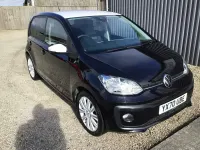 Used VW up! Edition 60 HP (44 kW) 2020 Black Hatchback