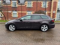 Used Seat Leon ST FR 150 HP (110 kW) 2018 Purple Estate