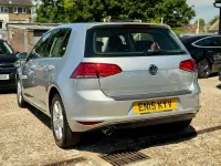 Used VW Golf VII Match 110 HP (80 kW) 2015 Silver Hatchback