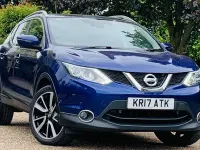 Used Nissan Qashqai Tekna 110 HP (80 kW) 2017 Blue SUV
