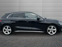 Used Audi A3 S-Line 110 HP (80 kW) 2023 Black Sedan