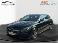 Used Mercedes CLA200 AMG line 154 HP (113 kW) 2018 Black Coupe