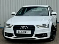 Used Audi A4 Black Edition 143 HP (105 kW) 2013 White Sedan