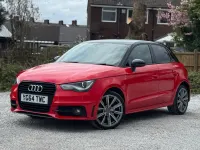 Used Audi A1 Sportback S-Line 105 HP (77 kW) 2014 Red Hatchback