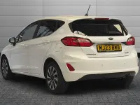 Used Ford Fiesta Titanium 125 HP (91 kW) 2023 Frozen white Hatchback