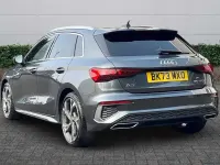 Used Audi A3 S-Line 150 HP (110 kW) 2023 Grey Sedan