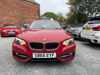Używany BMW 218 Sport Line 2015 Czerwony Coupe