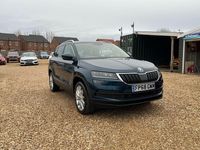 Used Skoda Karoq SE L 150 HP (110 kW) 2018 Blue SUV