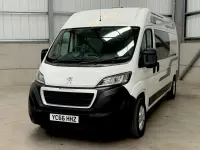 Used Peugeot Boxer 130 HP (95 kW) 2016 White Van
