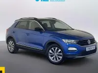Used VW T-Roc Design 150 HP (110 kW) 2019 Blue SUV