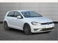 Used VW Golf VII SE 125 HP (91 kW) 2018 Silver Hatchback