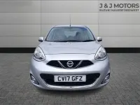 Usata Nissan Micra Acenta 80 CV (58 kW) 2017 Argento Utilitaria