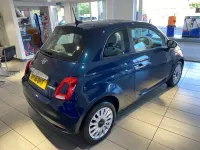 Used Fiat 500 Lounge 70 HP (51 kW) 2021 Blue Hatchback