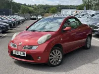 Used Nissan Micra C+C Acenta 2008 Red Cabriolet