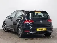 Used VW Golf VII SE 130 HP (95 kW) 2019 Black Hatchback
