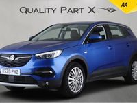 Used Vauxhall Grandland X Business Edition 130 HP (95 kW) 2020 Blue SUV